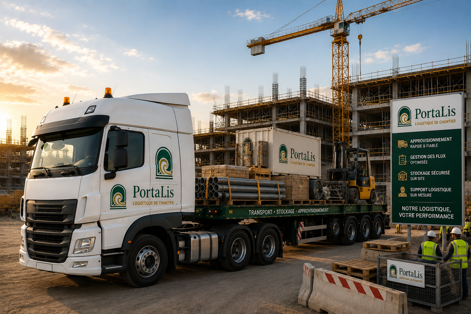 Logistique de Chantier